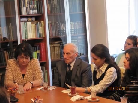 Rəbiyyət Aslanova, Cahangir Məmmədli, Fəranək Bəvardeh, Xəyalə İbrahimova